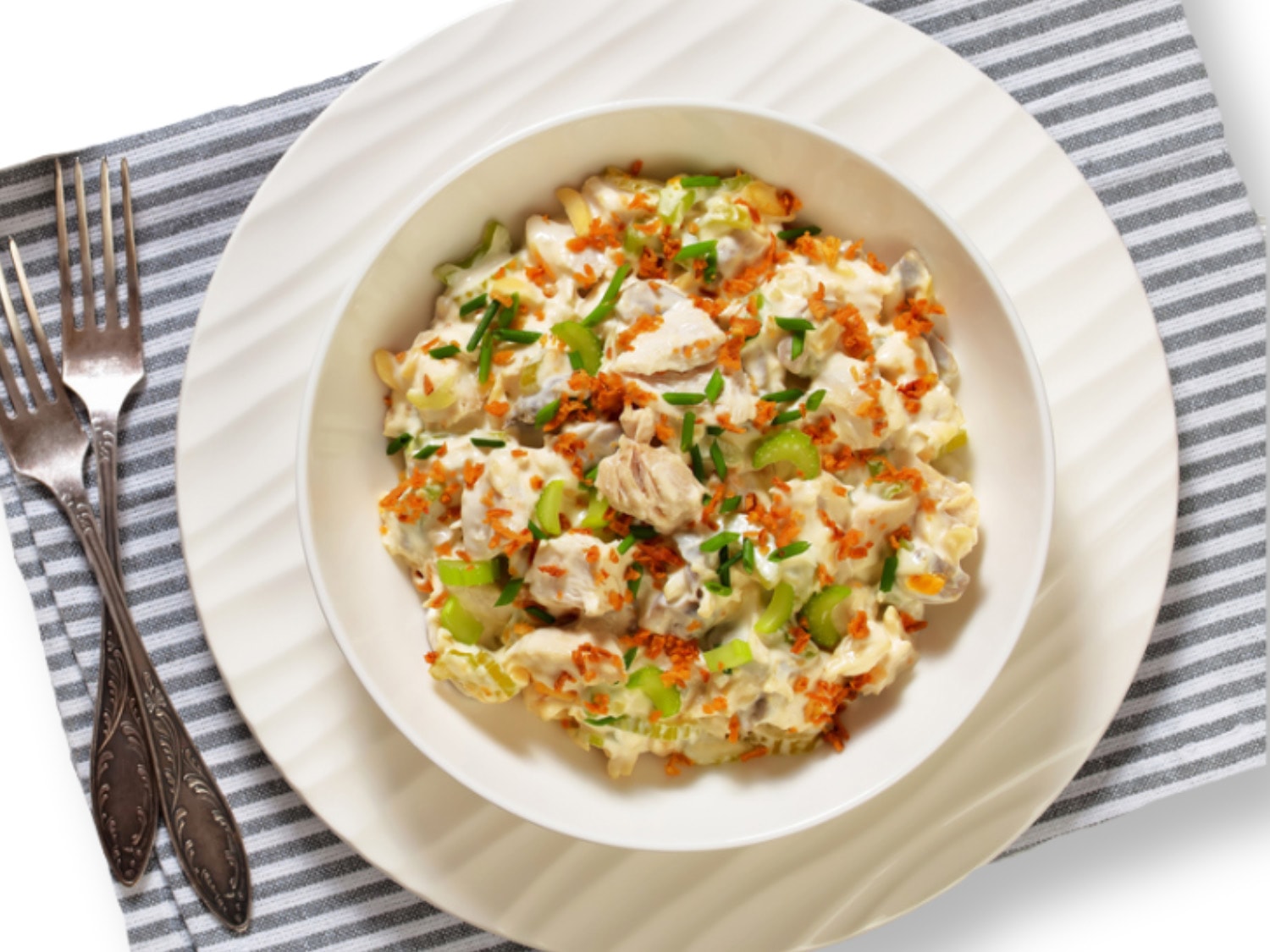Ready-to-eat chicken salad used to demonstrate predictive Listeria control and food safety modeling with Corbion’s Listeria Control Model.