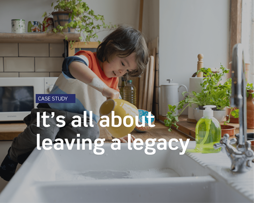 Sustainable impact in home care products image